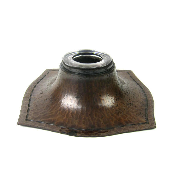 Other - Antique Roycroft Hammered Copper Ink Well Arts & Crafts Mission Unsigned c 1920
